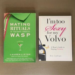 ⭐️ 4/$20  Lot of 2 paperback books